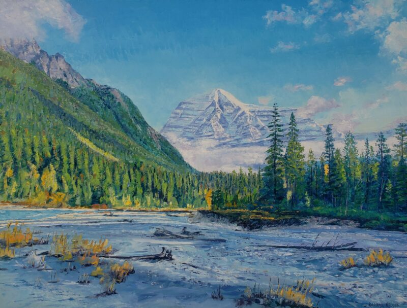 Mt. Robson, Morning Light